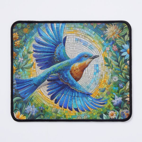 Item preview, Bluebird on the Wing designed and sold by TinCatOutPost.