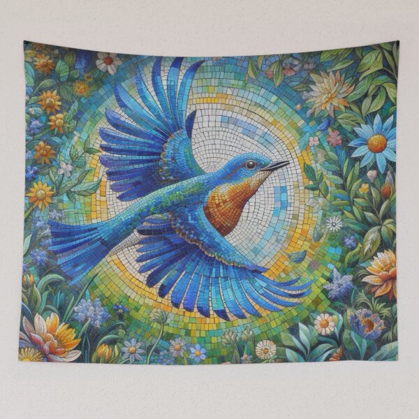 Item preview, Bluebird on the Wing designed and sold by TinCatOutPost.