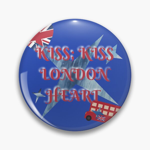 Item preview, Kiss; KISS, London heart Mariah Graphic tee designed and sold by CoffeeAndComicsCreations.