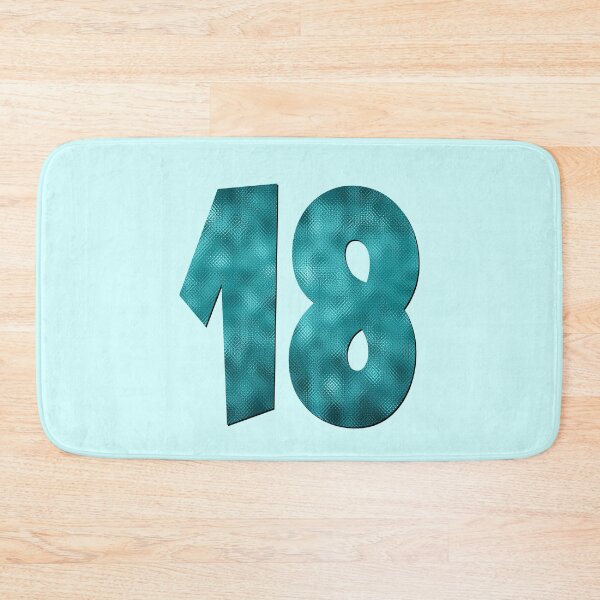 Item preview, Number Eighteen 18 designed and sold by minimalartstory.