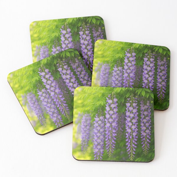 Item preview, Violet Canopy – Dense Long Purple Wisteria designed and sold by EmeraldeaArt.