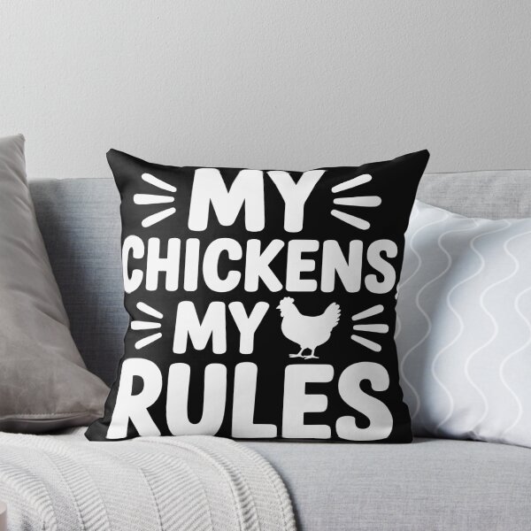 Item preview, My Chickens, My Rules designed and sold by theartfulaspie.