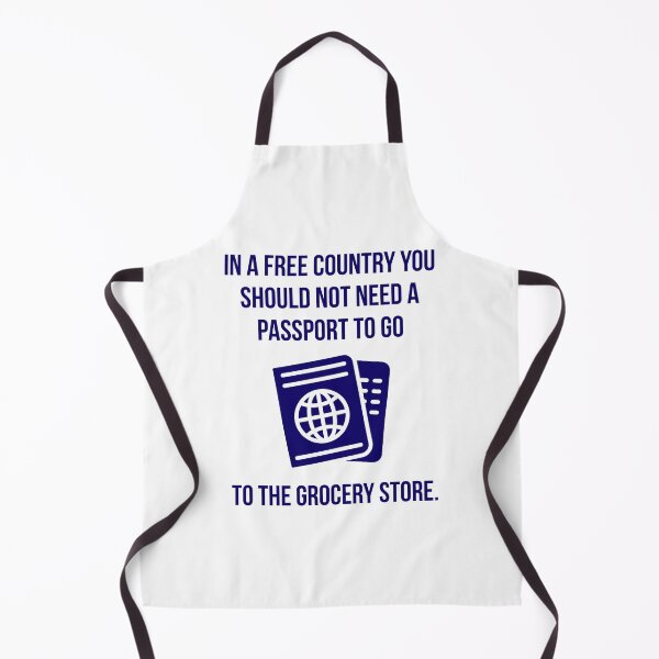 Item preview, You should not need a passport to go to the grocery store. designed and sold by Rachel the Artist .