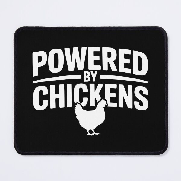 Item preview, Powered by Chickens designed and sold by theartfulaspie.