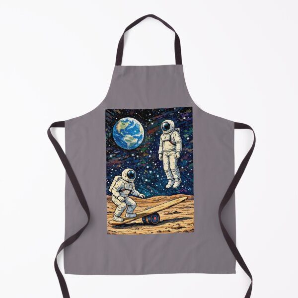 Item preview, Astronauts playing on the lunar surface designed and sold by DoronB.