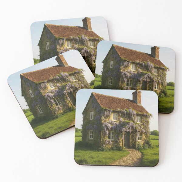 Item preview, Wisteria Manor – Regency-Era Country House in Bloom designed and sold by EmeraldeaArt.