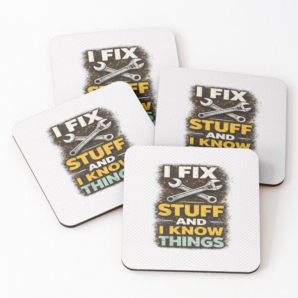 Item preview, Mechanic Shirt – I Fix Stuff And I Know Things | Funny Mechanic T-Shirt designed and sold by Designpnl.
