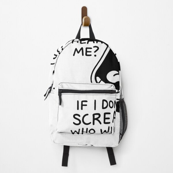Item preview, Black and White Cartoon Distress Call designed and sold by Adanne Chukwudi.