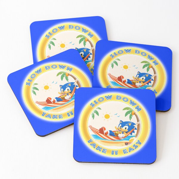 Item preview, Slow Down and Take It Easy Sonic designed and sold by Artsy Sharky.