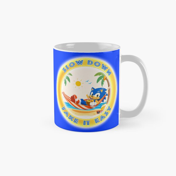 Item preview, Slow Down and Take It Easy Sonic designed and sold by Artsy Sharky.