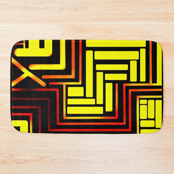 Item preview, Cybernetic Labyrinth YlwRed designed and sold by UrbanPrts.
