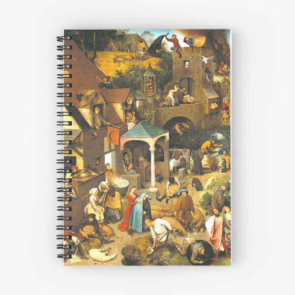 Item preview, HD. Netherlandish Proverbs, by Pieter Bruegel the Elder. HIGH DEFINITION designed and sold by MINDTHECHERRY.