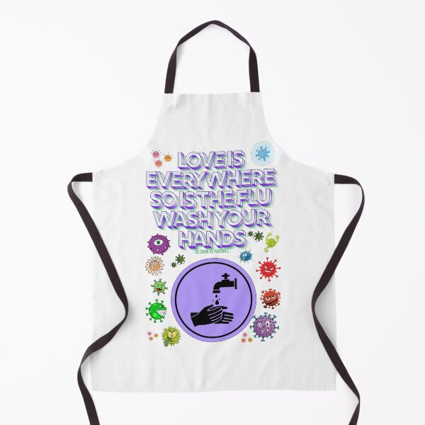 Item preview, Love is Everywhere So is The Flu Wash Your Hands designed and sold by JI-PIXEL-PLACE.