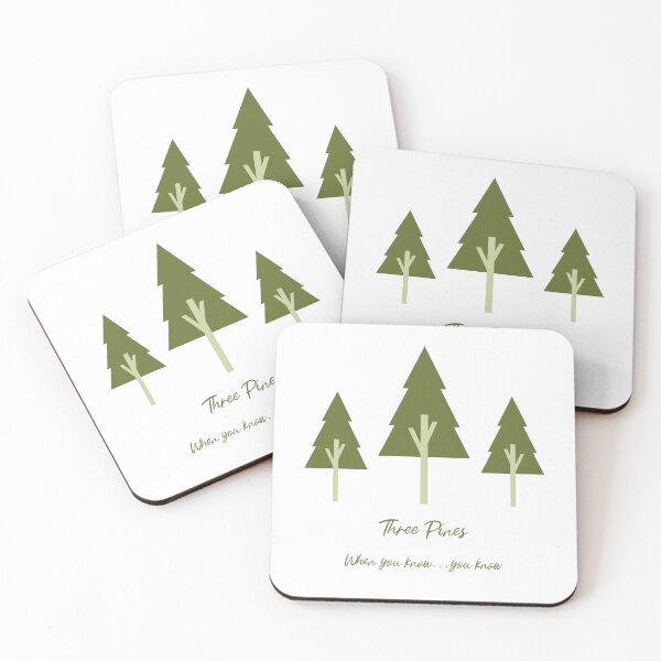 Item preview, Three Pines - When You Know...you know... Inspired by Cozy Village Mysteries designed and sold by GoodTimeJohnny.