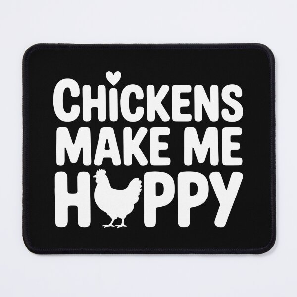 Item preview, Chickens Make Me Happy designed and sold by theartfulaspie.