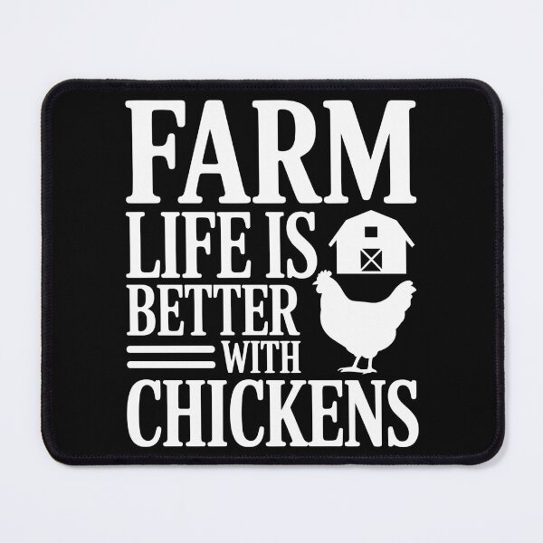 Item preview, Farm Life Is Better with Chickens designed and sold by theartfulaspie.