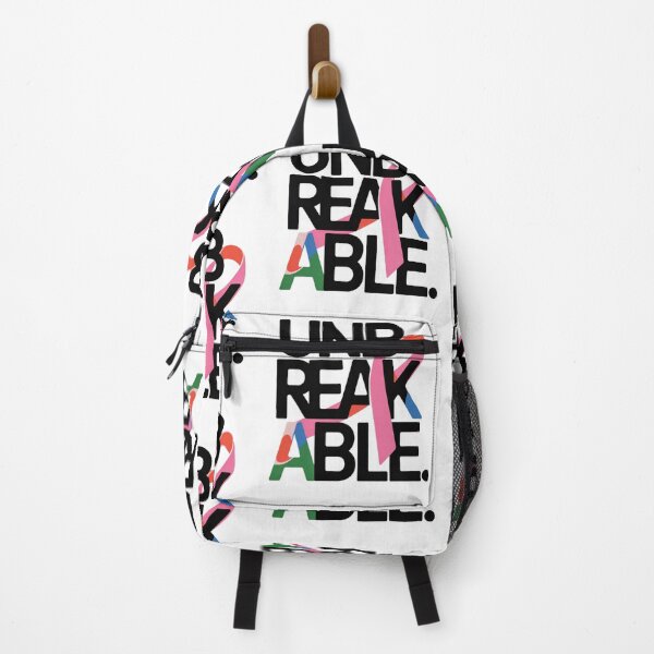Item preview, Unbreakable – Awareness Ribbon Typography | Strength & Support Design designed and sold by WHDProduction45.