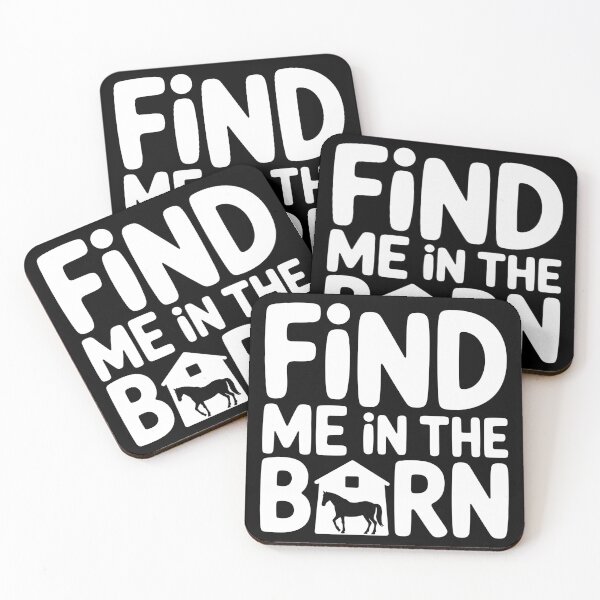 Item preview, Find Me in the Barn designed and sold by theartfulaspie.
