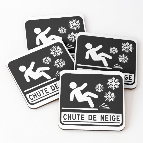 Item preview, Warning sign for falling snow designed and sold by Panneaux et signalisations - NPOITEVIN.