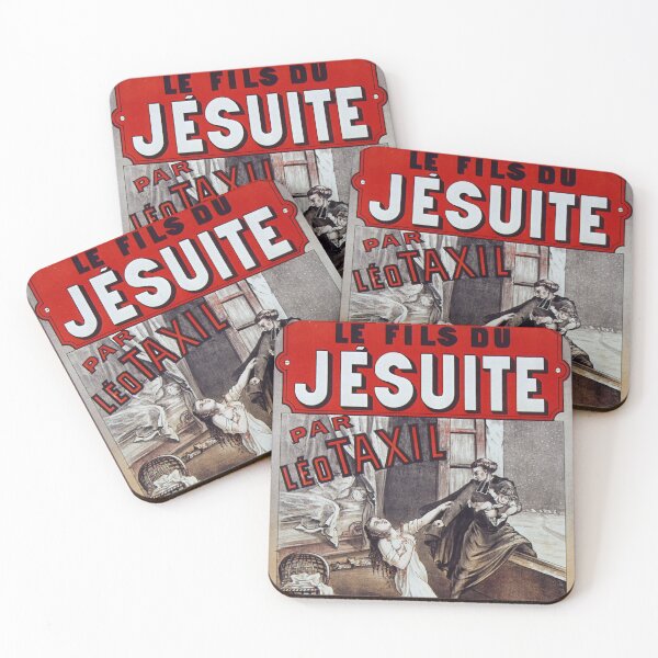 Item preview, "The Jesuit's Son" Book Poster (1883) designed and sold by 19th Century in Color.