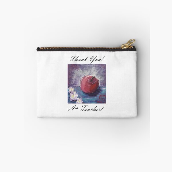 Item preview, spring apple , Thank you! A+ teacher! designed and sold by Dawna Morton.