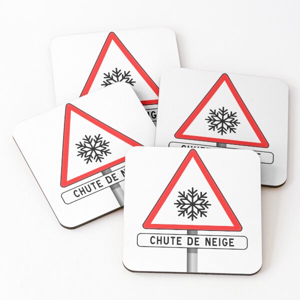 Item preview, Warning sign for falling snow designed and sold by Panneaux et signalisations - NPOITEVIN.