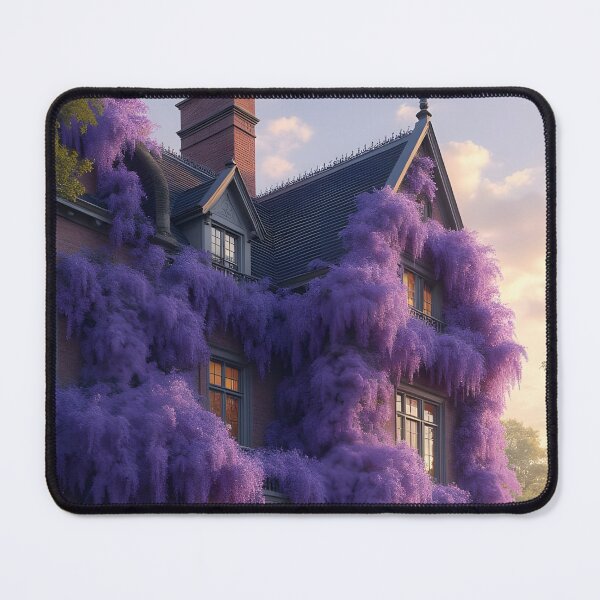 Item preview, Wisteria Dream Manor – A Summer House in Full Bloom designed and sold by EmeraldeaArt.