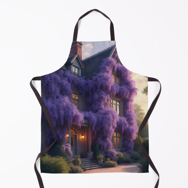 Item preview, Wisteria Dream Manor – A Summer House in Full Bloom designed and sold by EmeraldeaArt.