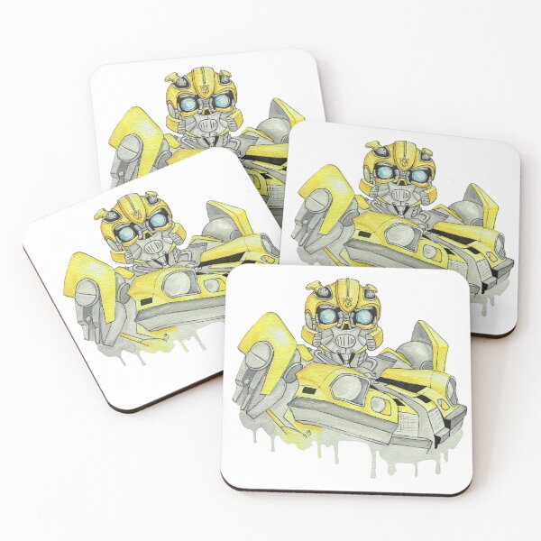 Item preview, Bumblebee Transformer Watercolor designed and sold by HBOriginalsArt.