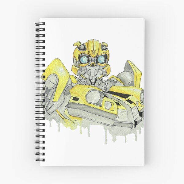 Artikelvorschau, Bumblebee Transformer Aquarell entworfen und verkauft von HBOriginalsArt.