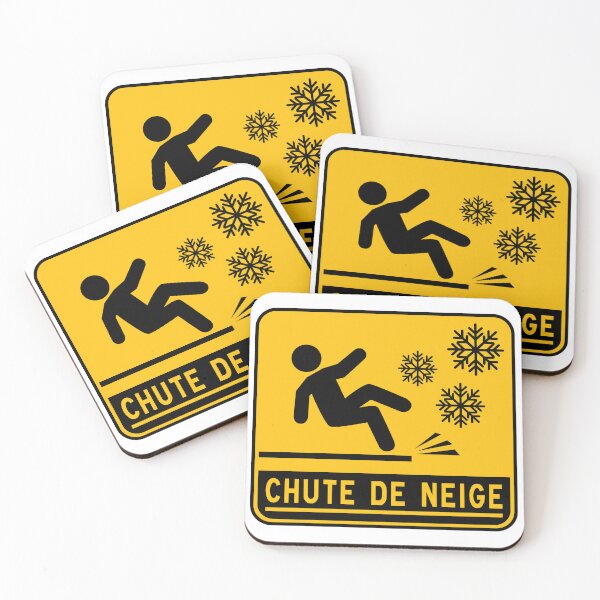 Item preview, Warning sign for falling snow designed and sold by Panneaux et signalisations - NPOITEVIN.