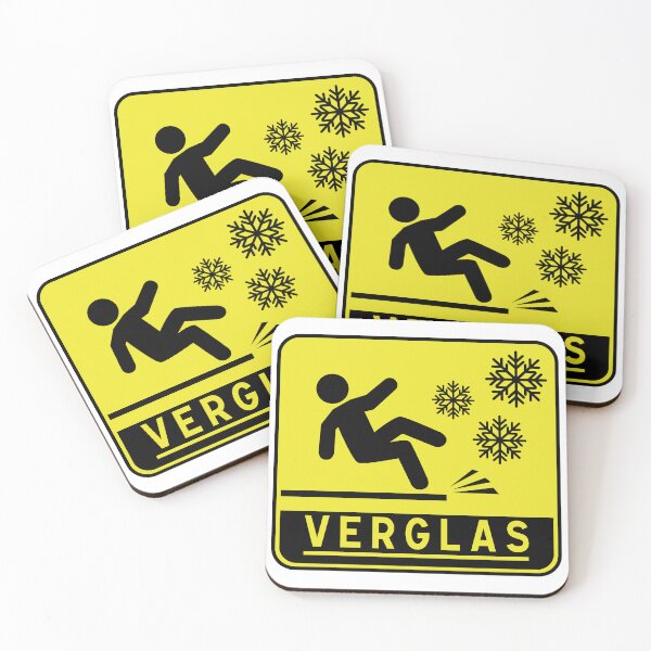 Item preview, Warning sign: black ice, snowfall designed and sold by Panneaux et signalisations - NPOITEVIN.