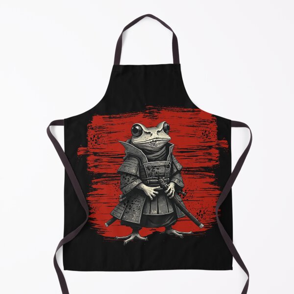 Item preview, Ribbit Samurai – Frog Warrior designed and sold by ViYa1.