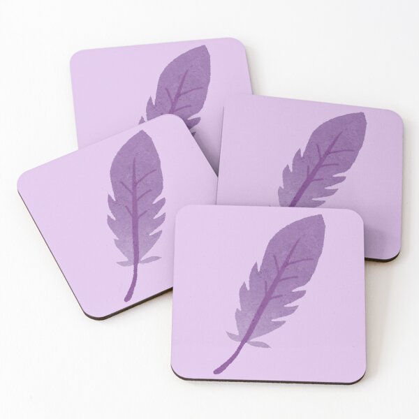 Item preview, Purple Watercolor Boho Feather designed and sold by Bliss Studio.