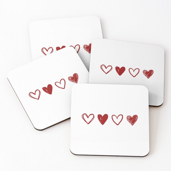 Item preview, Cute Hearts - Valentine's Day - Cute Gift for Loved One designed and sold by patternjp.