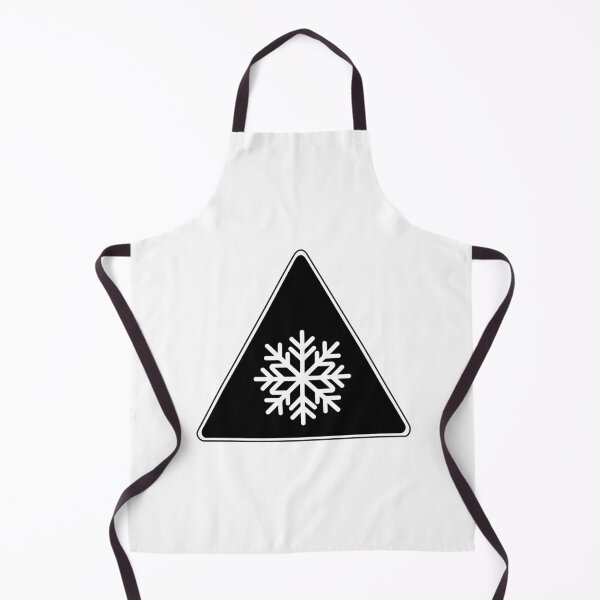 Item preview, Warning sign: Snowfall, black ice, slippery conditions designed and sold by Panneaux et signalisations - NPOITEVIN.