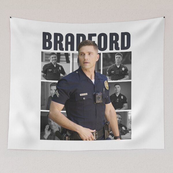 Item preview, Tim Bradford Eric Winter The Rookie designed and sold by lavndershrtdays.