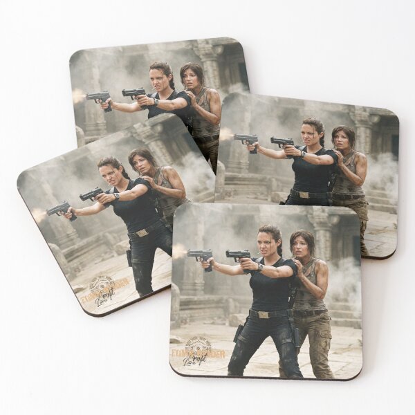 Item preview, Tomb Raider Angelina Jolie saves Lara Croft designed and sold by Its-Oldn-Rusty.