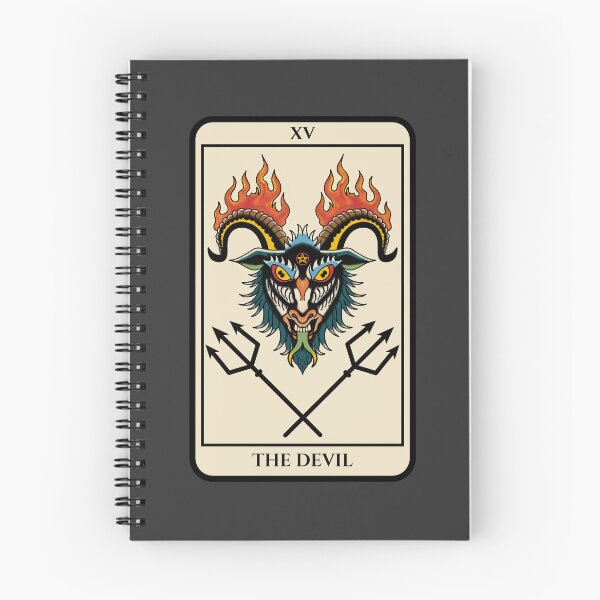 Artikelvorschau, Der Teufel XV – Amerikanische traditionelle Tarot-Kunst entworfen und verkauft von ScotiaInk.