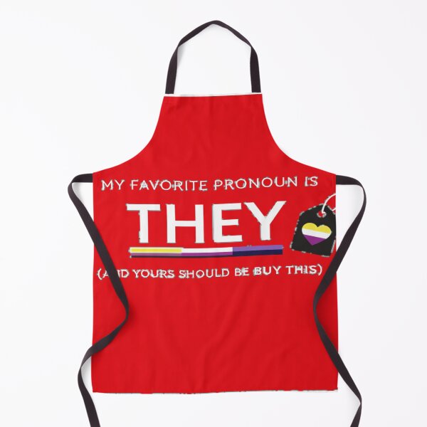 Item preview, My Favorite Pronoun is They: Funny Non-Binary Pride designed and sold by rainbowgremlin.
