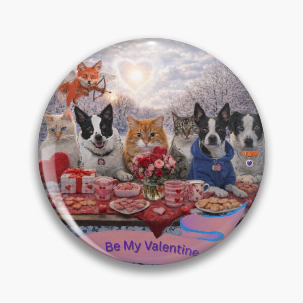 Item preview, Valentine Menagerie designed and sold by Caroline Communications LLC.