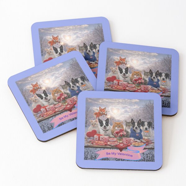 Item preview, Valentine Menagerie designed and sold by Caroline Communications LLC.