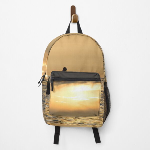 Item preview, Sunset Over Calm Sea with Boats designed and sold by pcole123.