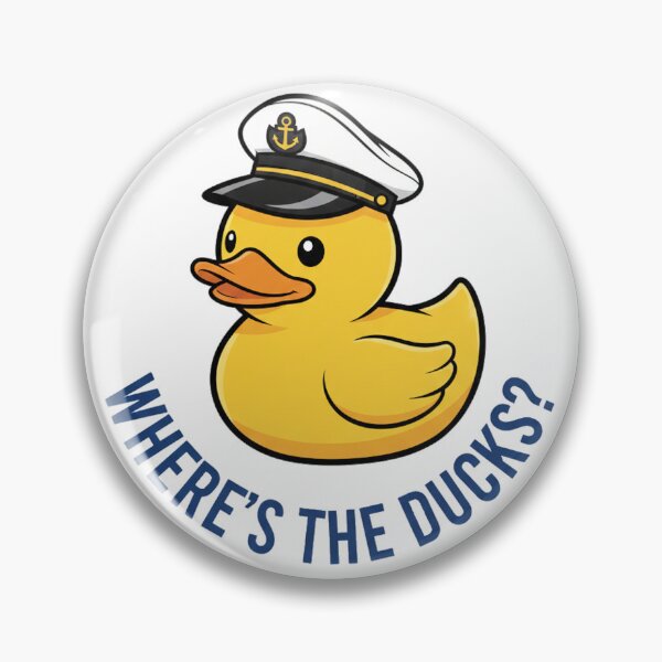Item preview, Where's The Ducks? Cruise Ship Rubber Duck Sticker designed and sold by StickersPort.