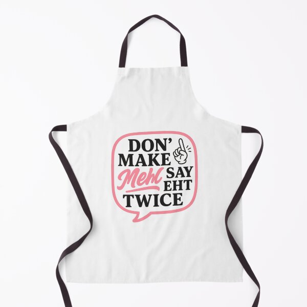 Item preview, Don’t Make Me Say Eh Twice – Funny Sassy Quote Speech Bubble Design designed and sold by SoulThread Studio.