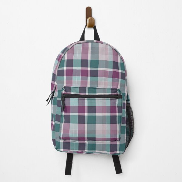 Item preview, Pink, purple, blue, turquoise tartan designed and sold by MKV Design.