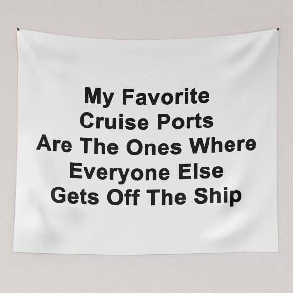 Item preview, My Favorite Cruise Ports designed and sold by Mr. Electrician.