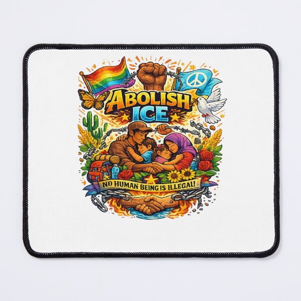 Item preview, Abolish ICE Solidarity Vibrant Protest Art designed and sold by AntonioJ8.