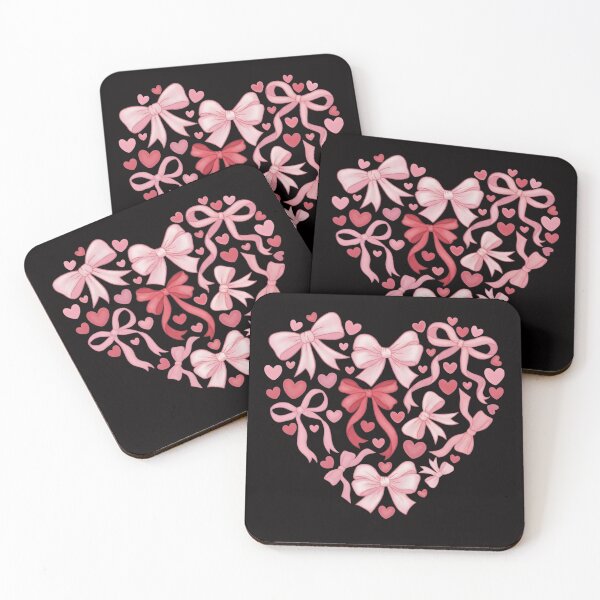 Item preview, Pink Coquette Valentine Heart, Valentine, Coquette Valentine Heart, Valentines day, Valentine Heart designed and sold by DesignDenDo ⭐⭐⭐⭐⭐.