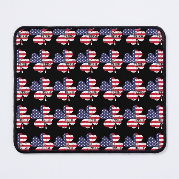 Item preview, 0% Irish St Patrick's Day USA Flag Shamrock designed and sold by RoyesButler.